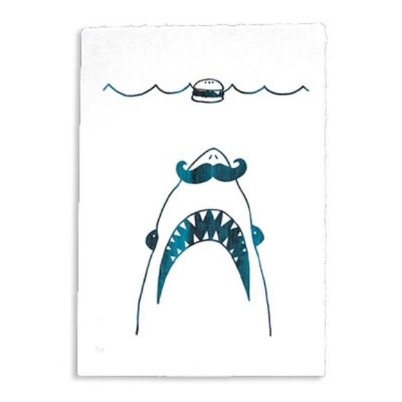 "People Are Friends, Not Food" : multicolor print - Picture 1 of 3